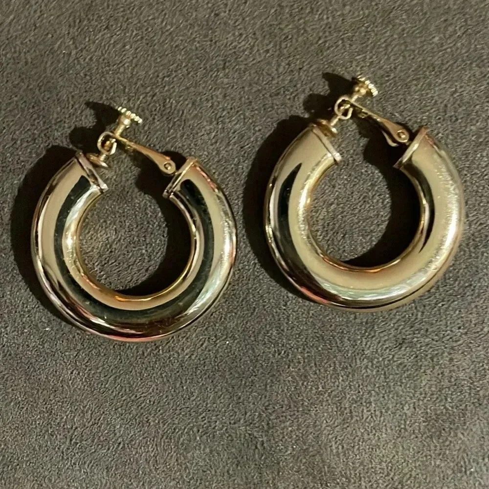 Vintage Napier bubble hoops